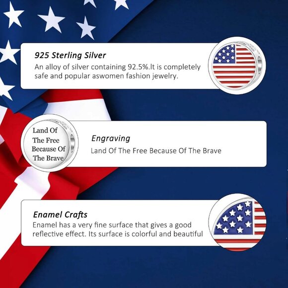 Christmas Charms Fit Pandora, 925 Sterling Silver Enamel Bracelet - Picture 6 of 7